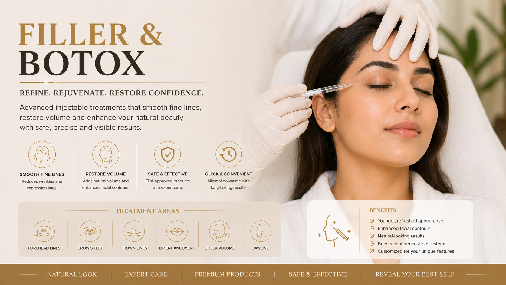 Facial rejuvenation consultation for dermal fillers and Botox in Gurugram