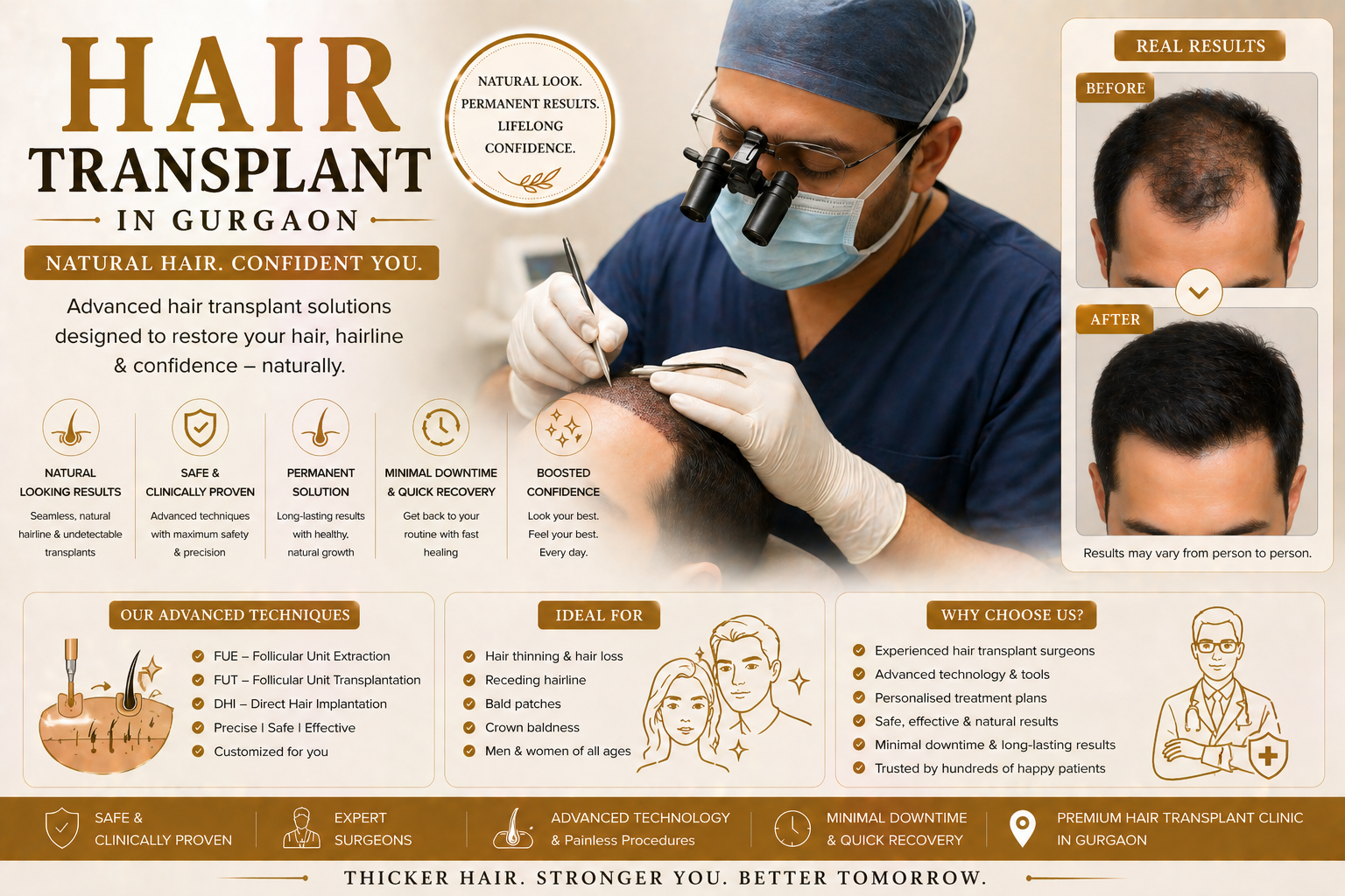 Hair transplant treatment consultation at Avenza in Sector 48 Gurugram