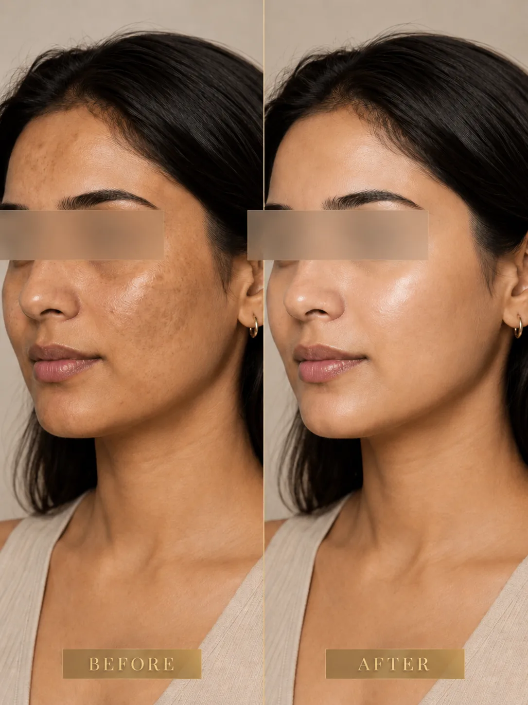 Pigmentation Care before and after result