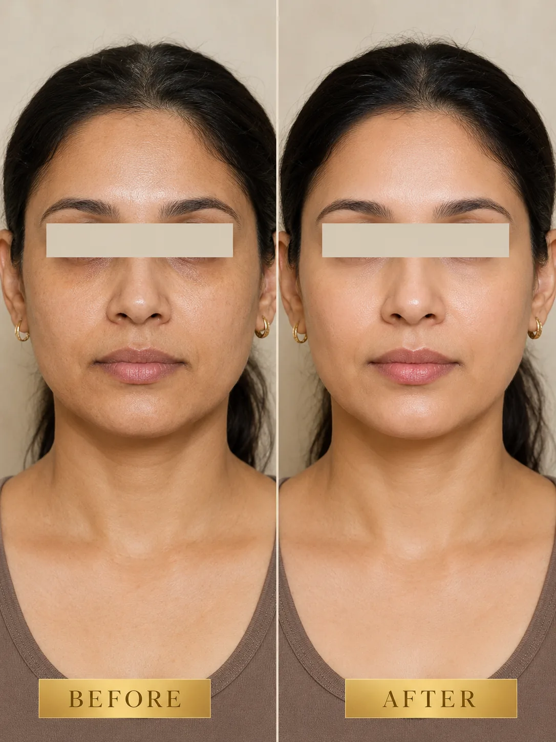 Skin Rejuvenation before and after result