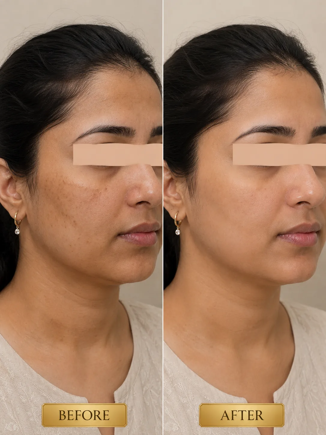 Melasma Care before and after result