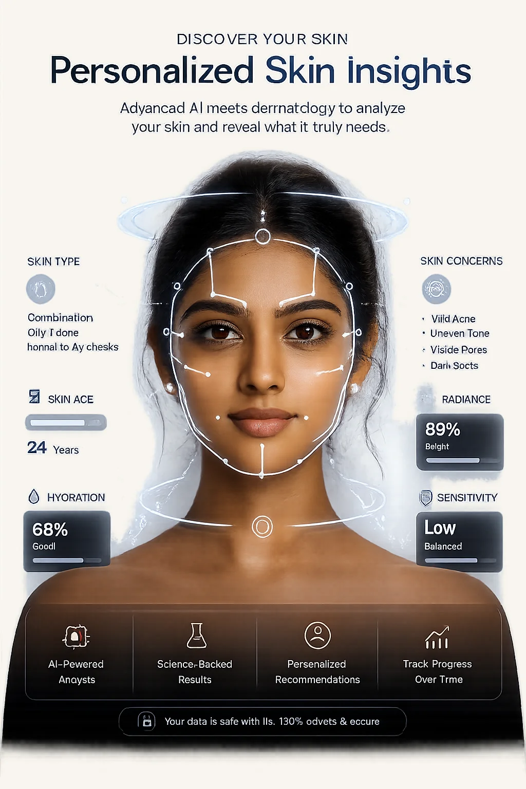 AI Skin Analyzer in Gurgaon at Avenza – Advanced Skin • Hair • Laser • Anti-Ageing